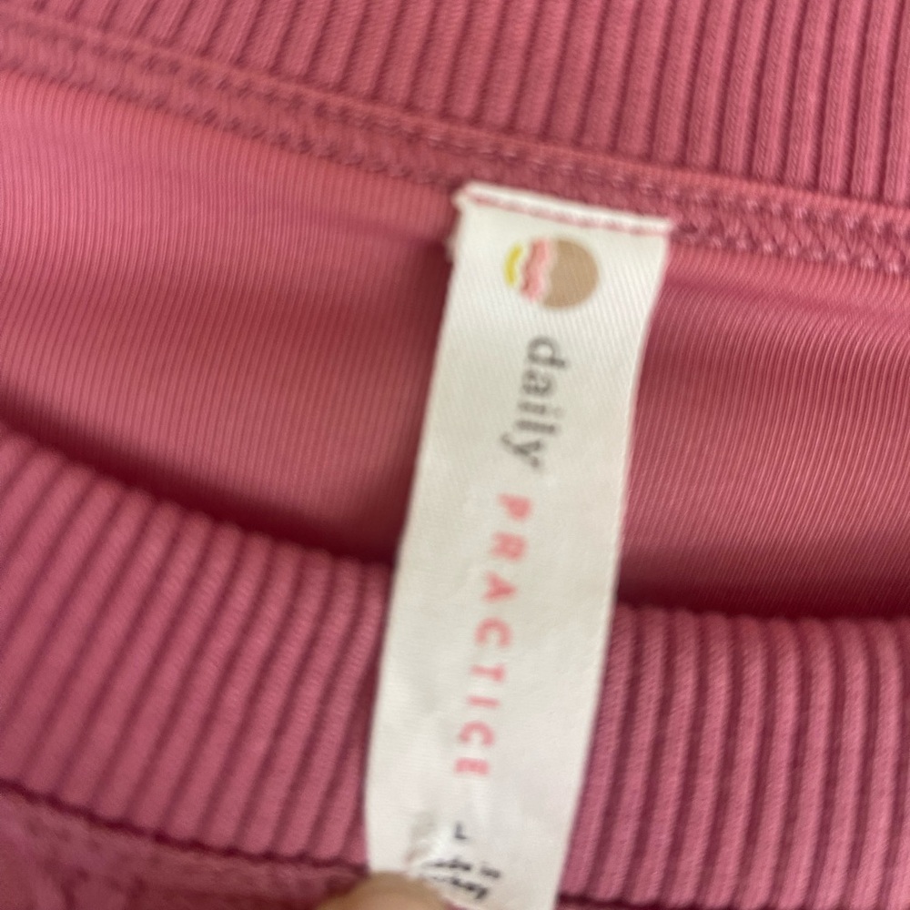 Daily Practice Pink Sweater/Sweatshirt - Picture 5 of 5